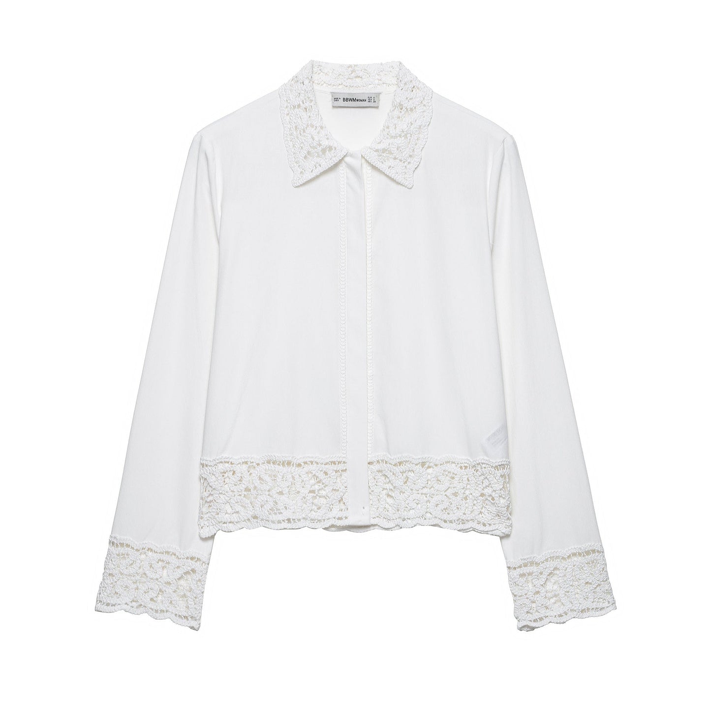 Women's Lace-Trimmed High-Waisted Shorts berg-feldt
