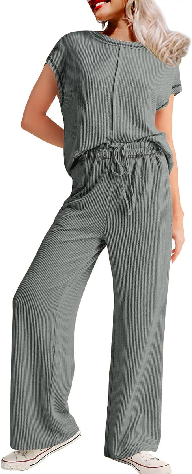 Bequemes Damen-Loungewear-Set mit elastischem Bund und weitem Schnitt von berg-feldt
