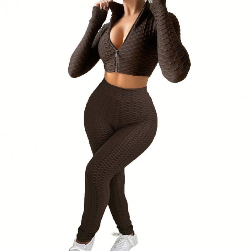 Women's Textured Activewear Set berg-feldt