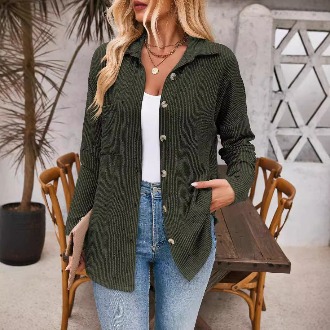 Cardigan femme en maille structurée avec poches confortables Berg-Feldt