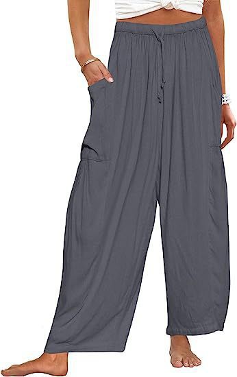 Weite, elastische Damenhose mit Seitentaschen von Berg-Feldt