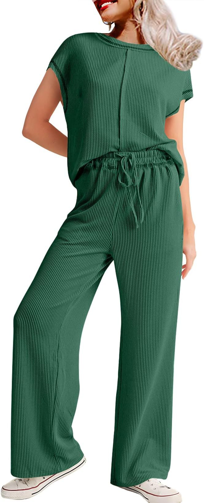 Bequemes Damen-Loungewear-Set mit elastischem Bund und weitem Schnitt von berg-feldt