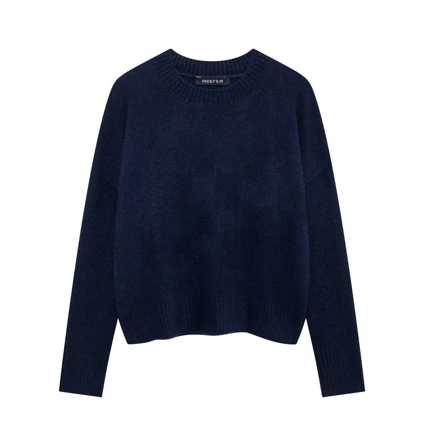 Women's Classic Ribbed Knit Sweater berg-feldt