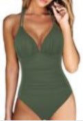 Maillot de bain femme Berg-Feldt : Fronces et bretelles confortables