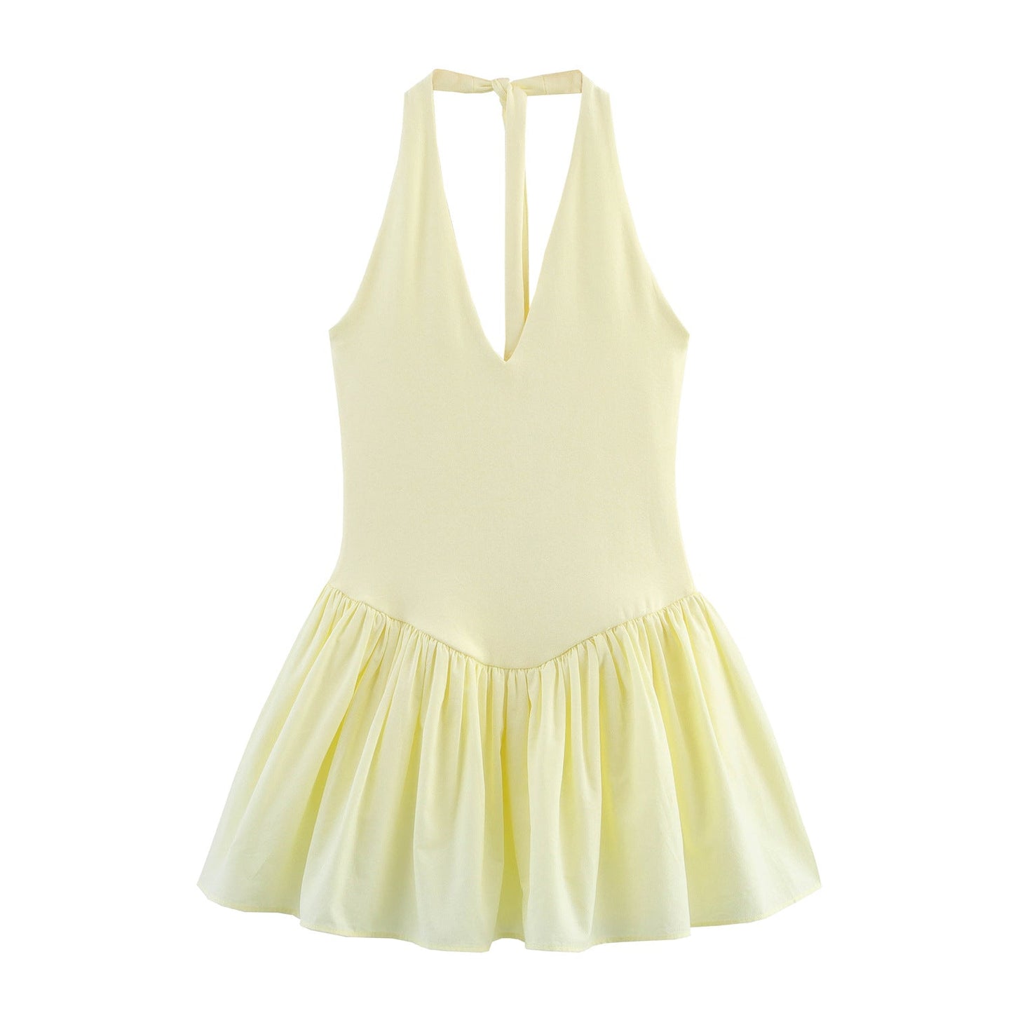 A-Linie Damen Kleid mit Halterneck und ausgestelltem Rock von berg-feldt