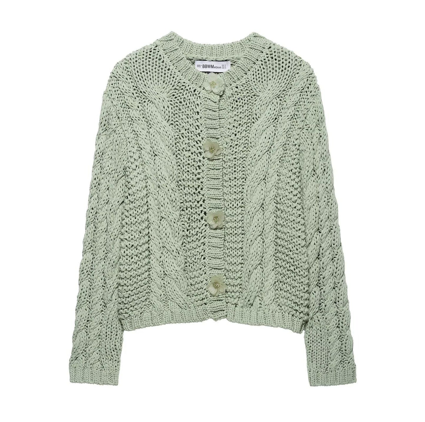Women's Cable Knit Cardigan Sweater berg-feldt