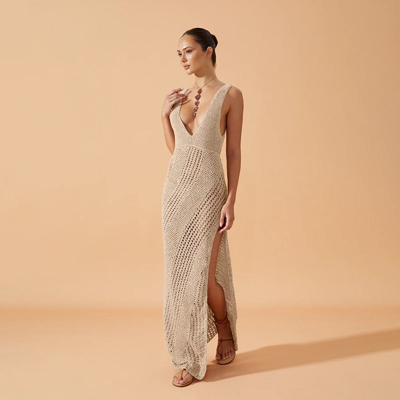 Elegantes Häkel-Maxikleid von berg-feldt für Damen