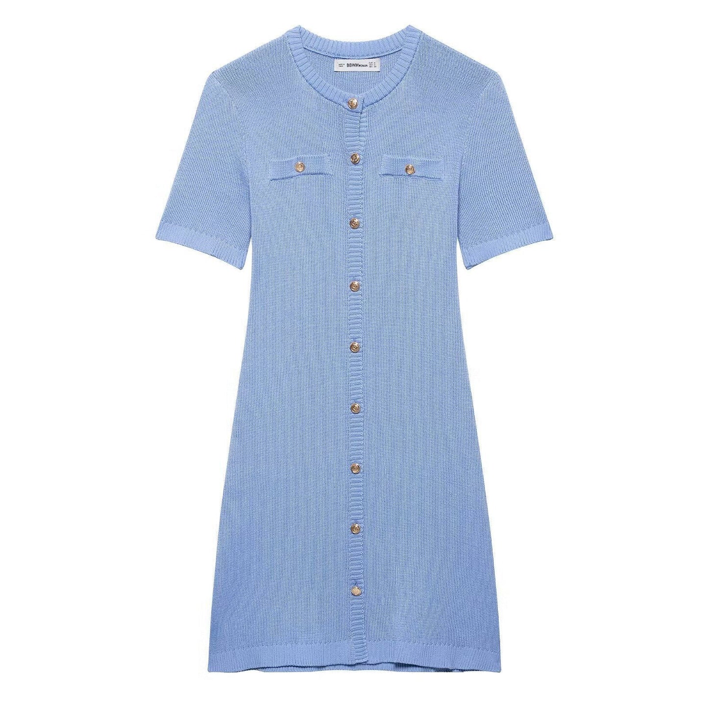 Women's Button-Up Knit Dress berg-feldt