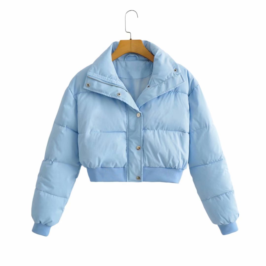 Women's Cropped Puffer Jacket by berg-feldt
