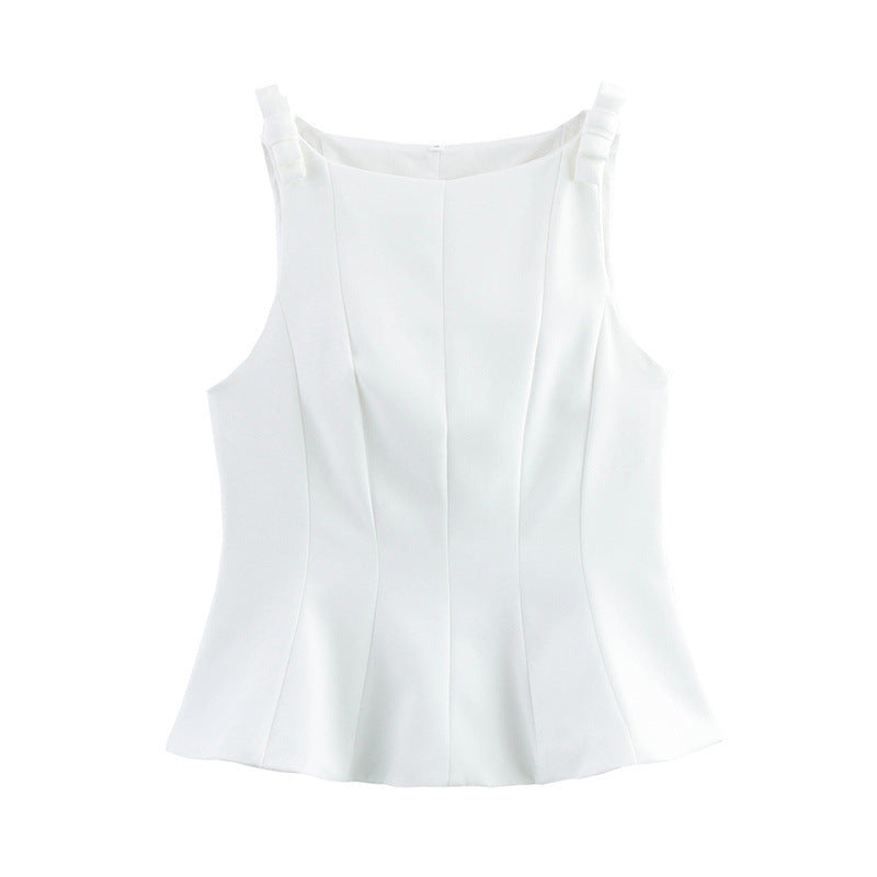 Women's Fitted Peplum Tank Top berg-feldt