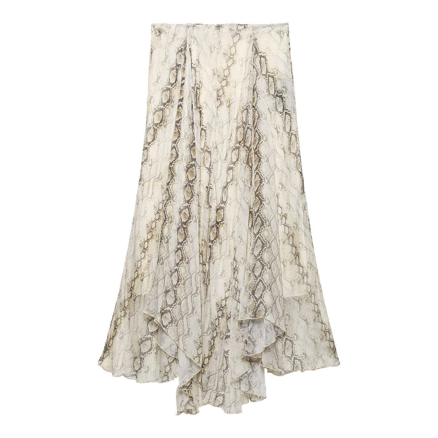 Asymmetrisches Maxikleid Damen Berg-Feldt Druck