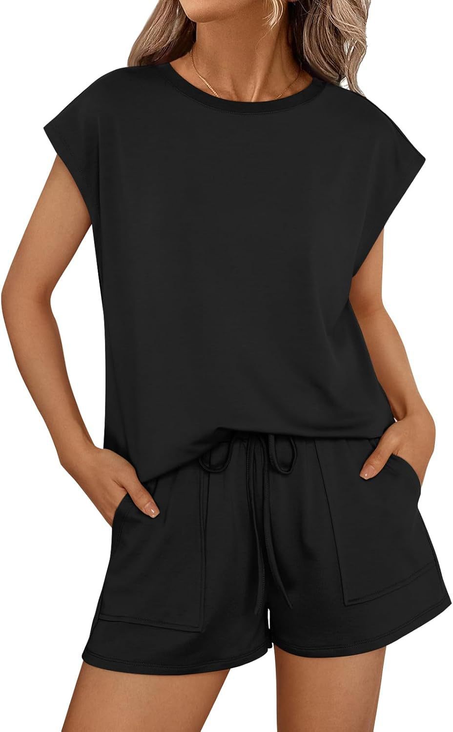 Bequemes Damen Freizeit Set mit elastischem Bund und Taschen von Berg-Feldt