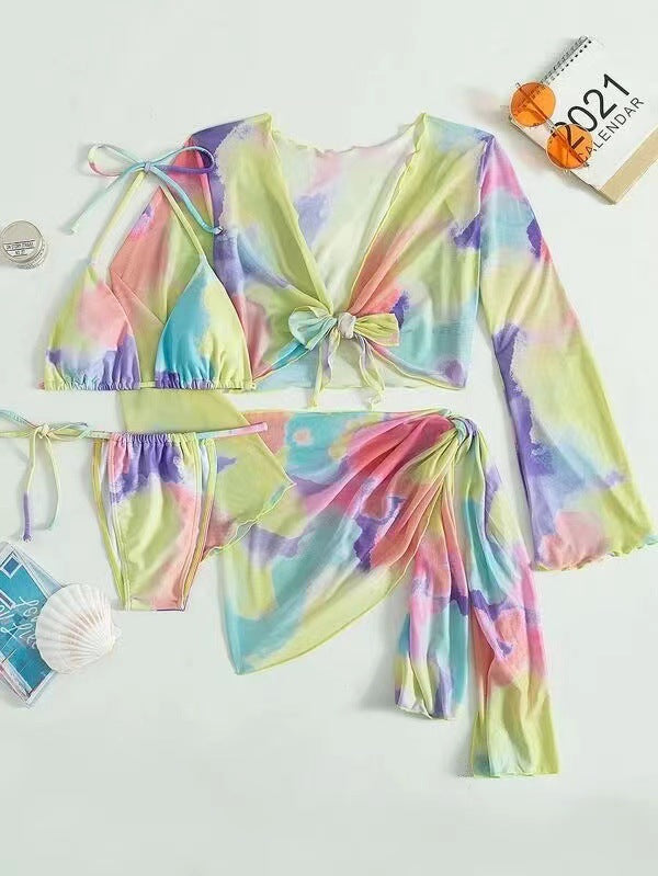 Maillots de bain Berg-Feldt pour femmes à imprimé éclaboussures de peinture