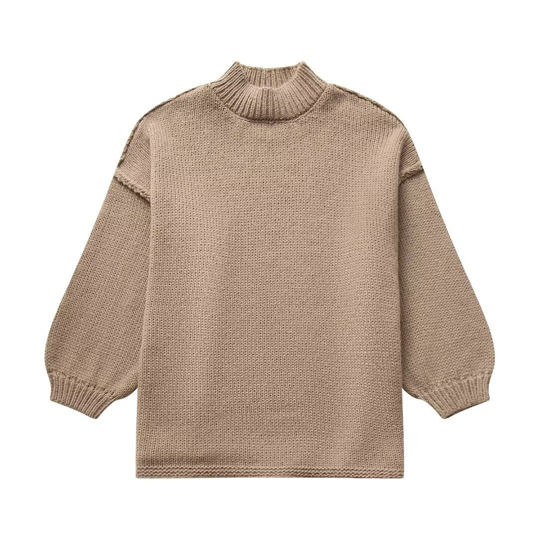 Women's Textured Knit Sweater by berg-feldt
