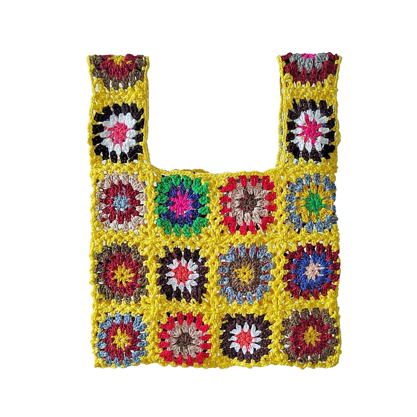 Woman's Crochet Cross-Stripe Bag berg-feldt 1750742978