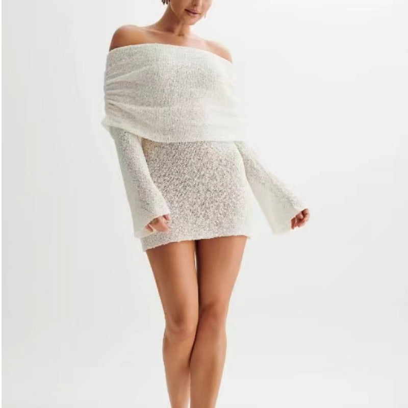 Women's Off-the-Shoulder Structured Mini Dress berg-feldt