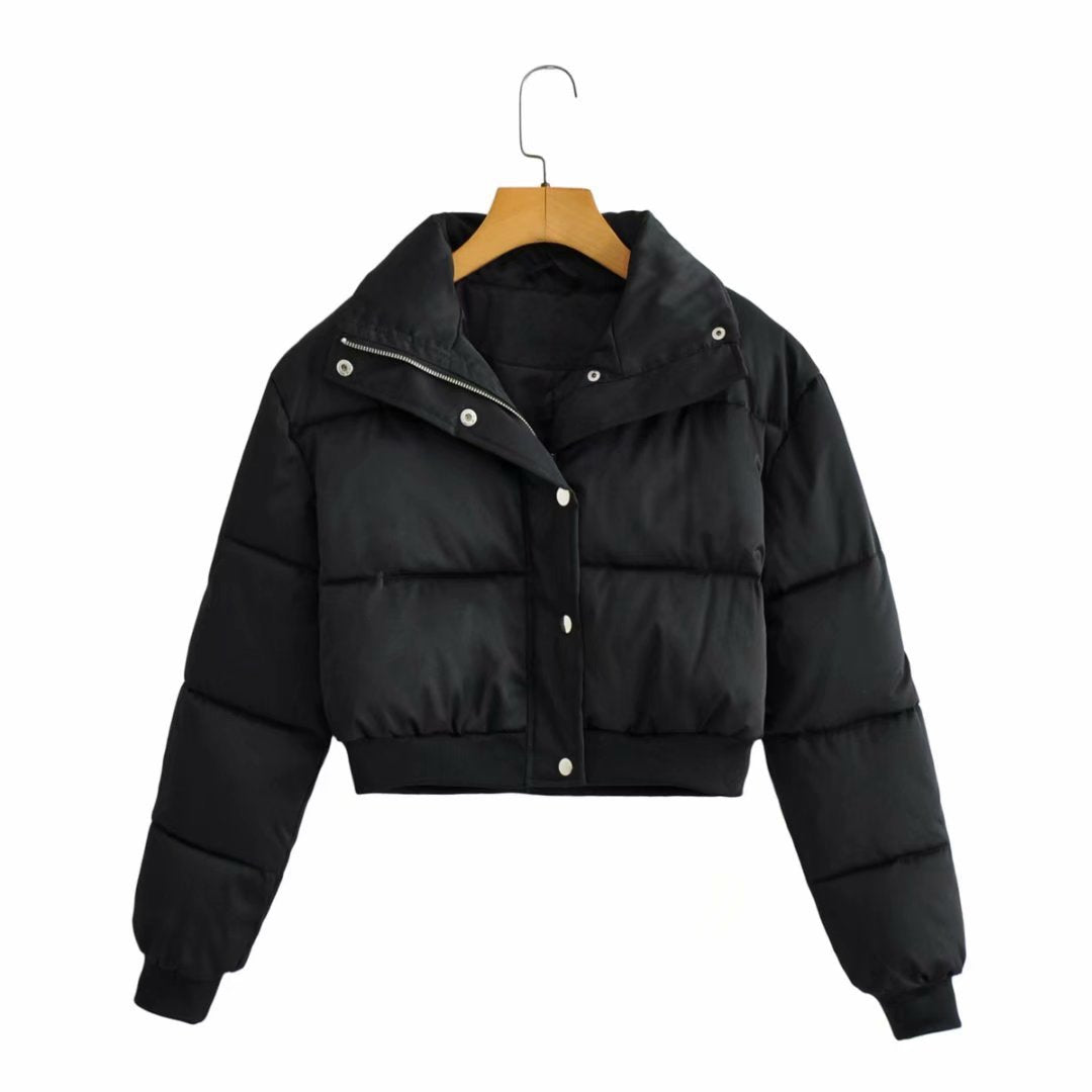Women's Cropped Puffer Jacket by berg-feldt