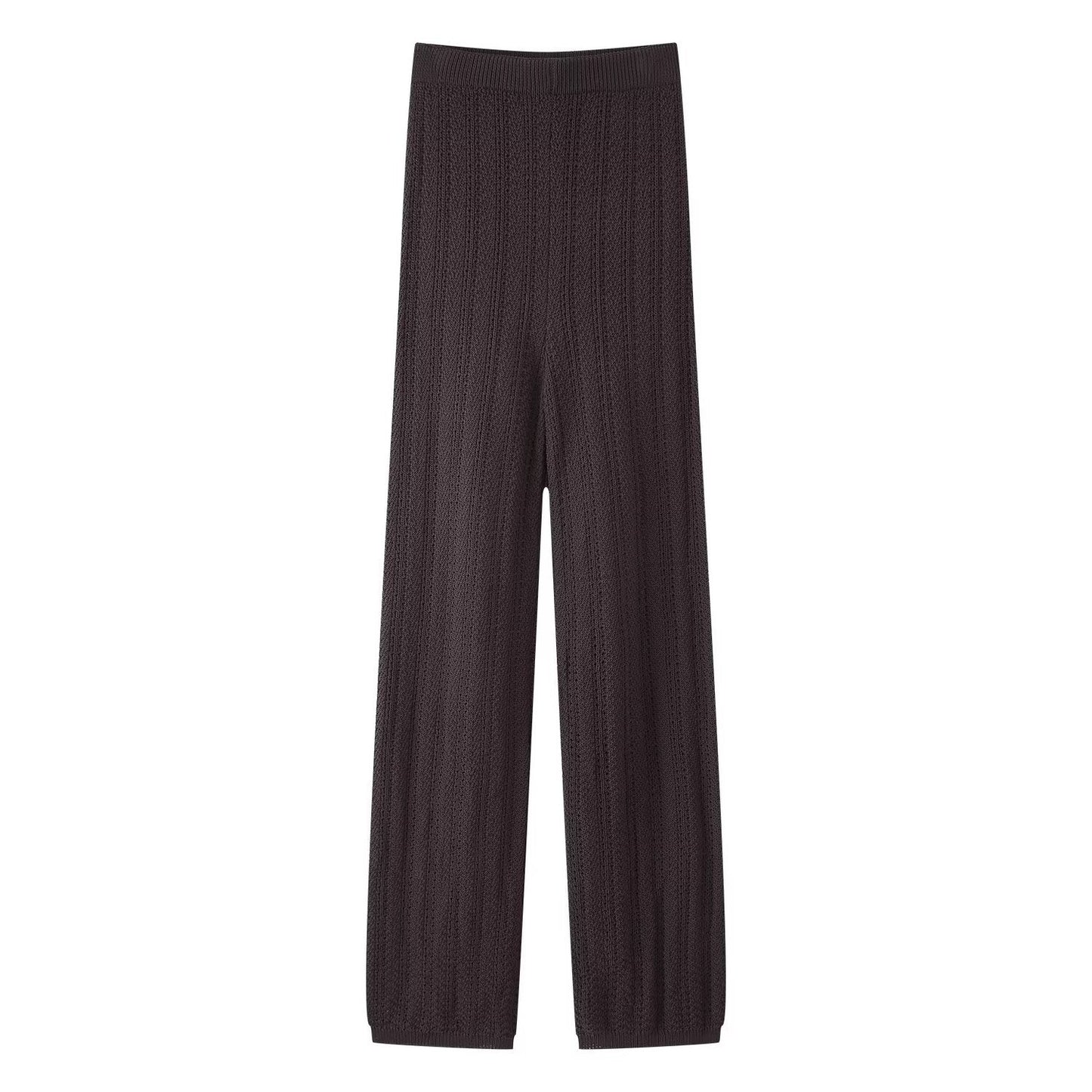Weite, strukturierte Strickhose für Damen von berg-feldt