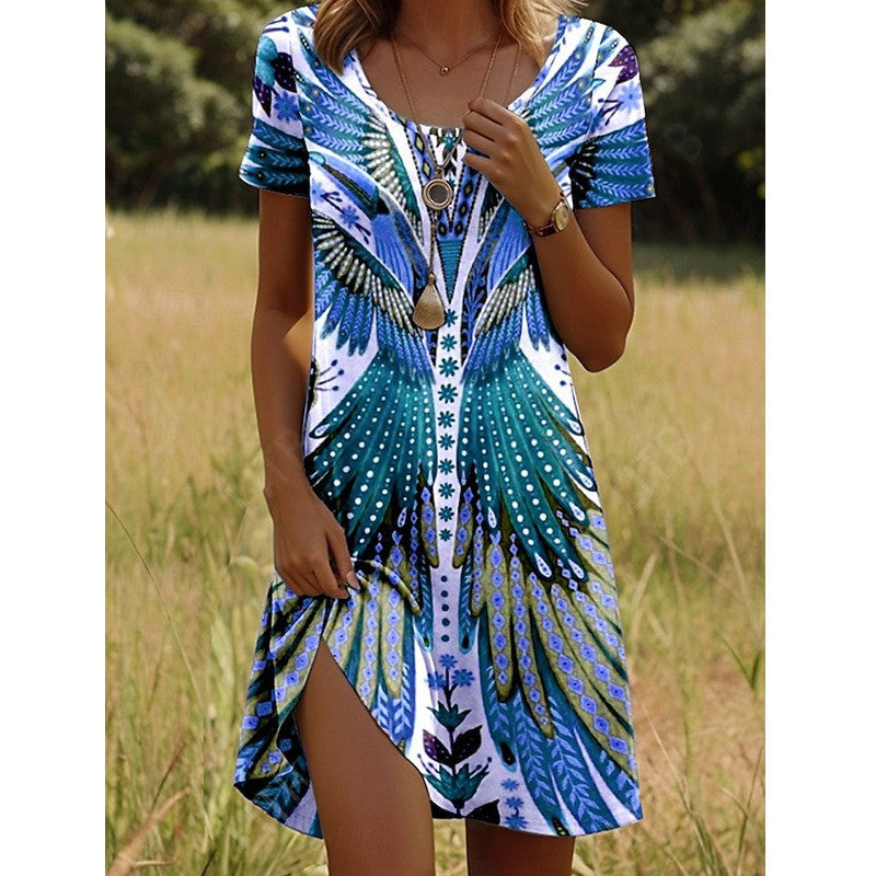 Robe femme Berg-Feldt imprimé floral dégradé