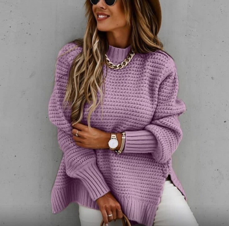 Damen Oversized Pullover mit strukturiertem Strick Berg-Feldt