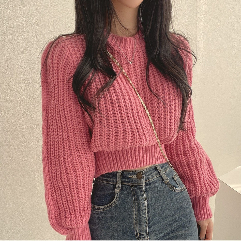 Pull ample en grosse maille pour femme avec épaules tombantes Berg-Feldt