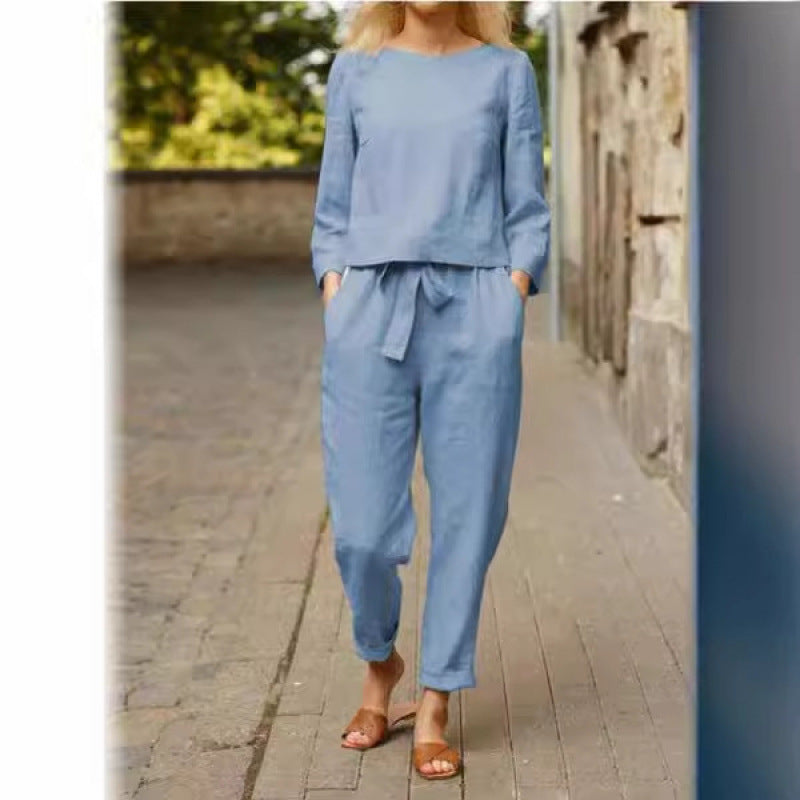 Berg-Feldt Ensemble deux pièces décontracté de loungewear pour femmes