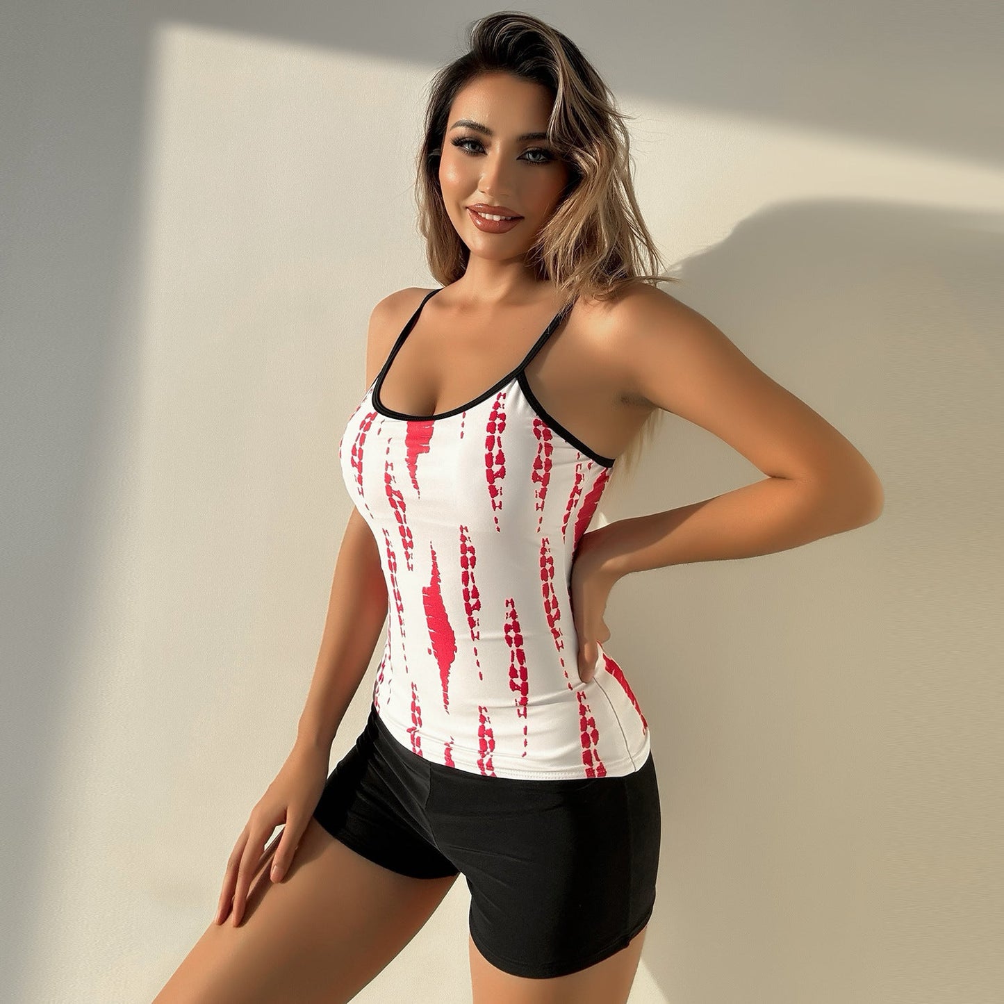Women's Activewear Tank and Shorts Set by berg-feldt