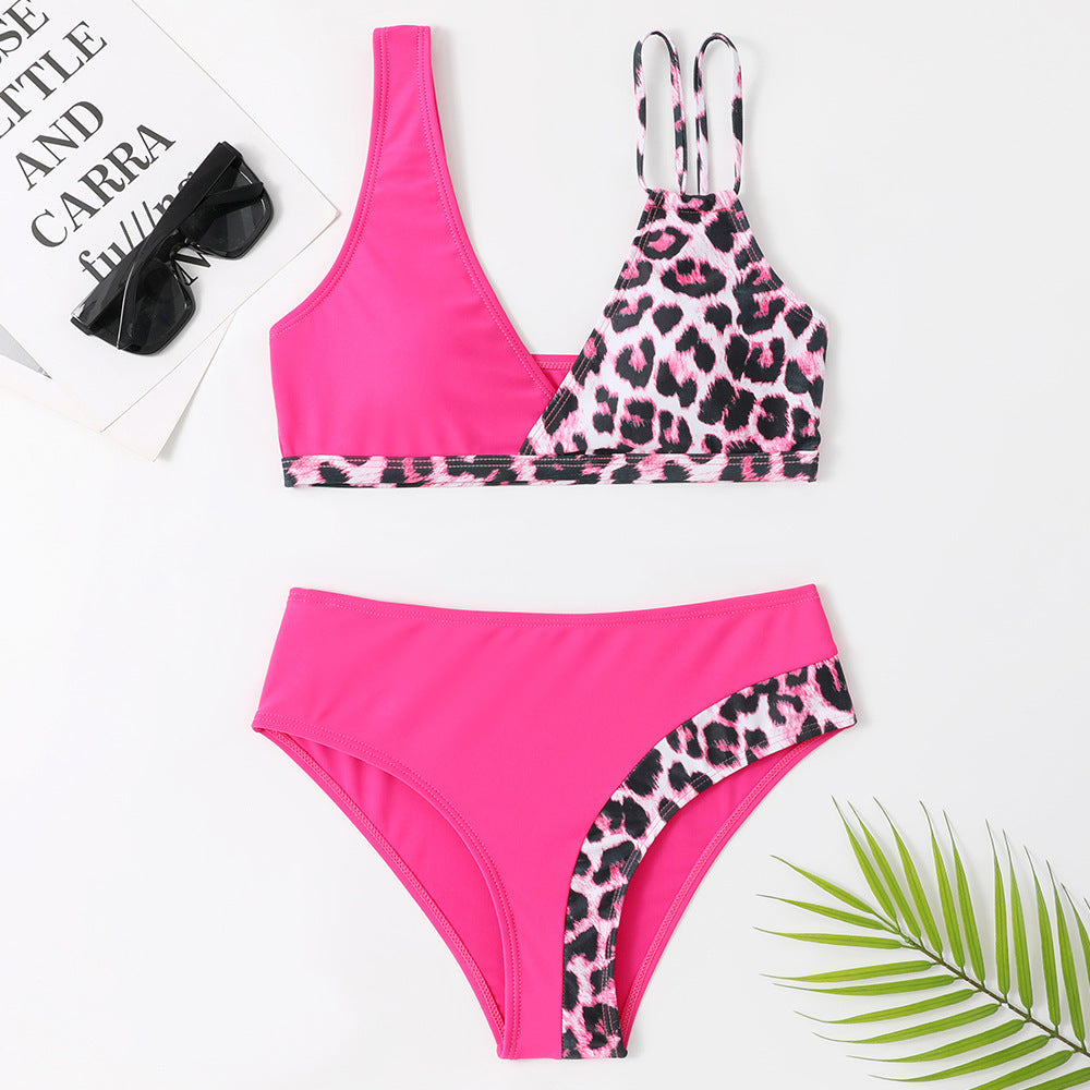 Stylisches Damen Bikini-Set Asymmetrisch berg-feldt