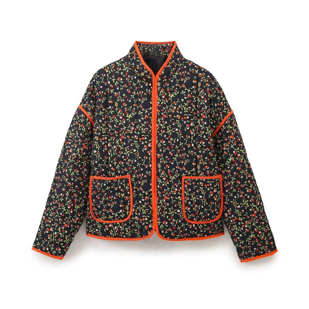 Women's Quilted Floral Comfort Jacket berg-feldt