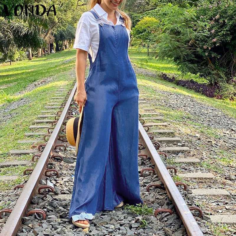 Women's Wide-Leg Dungarees berg-feldt