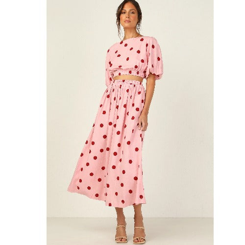 Women's Polka Dot Two-Piece Set berg-feldt