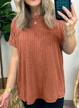 Bequemes Damen-Shirt mit vertikalen Streifen von berg-feldt