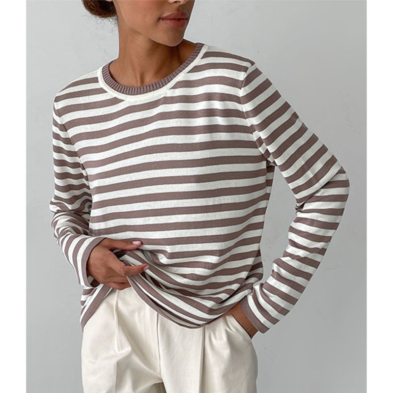 Women's Striped Long-Sleeve Top berg-feldt