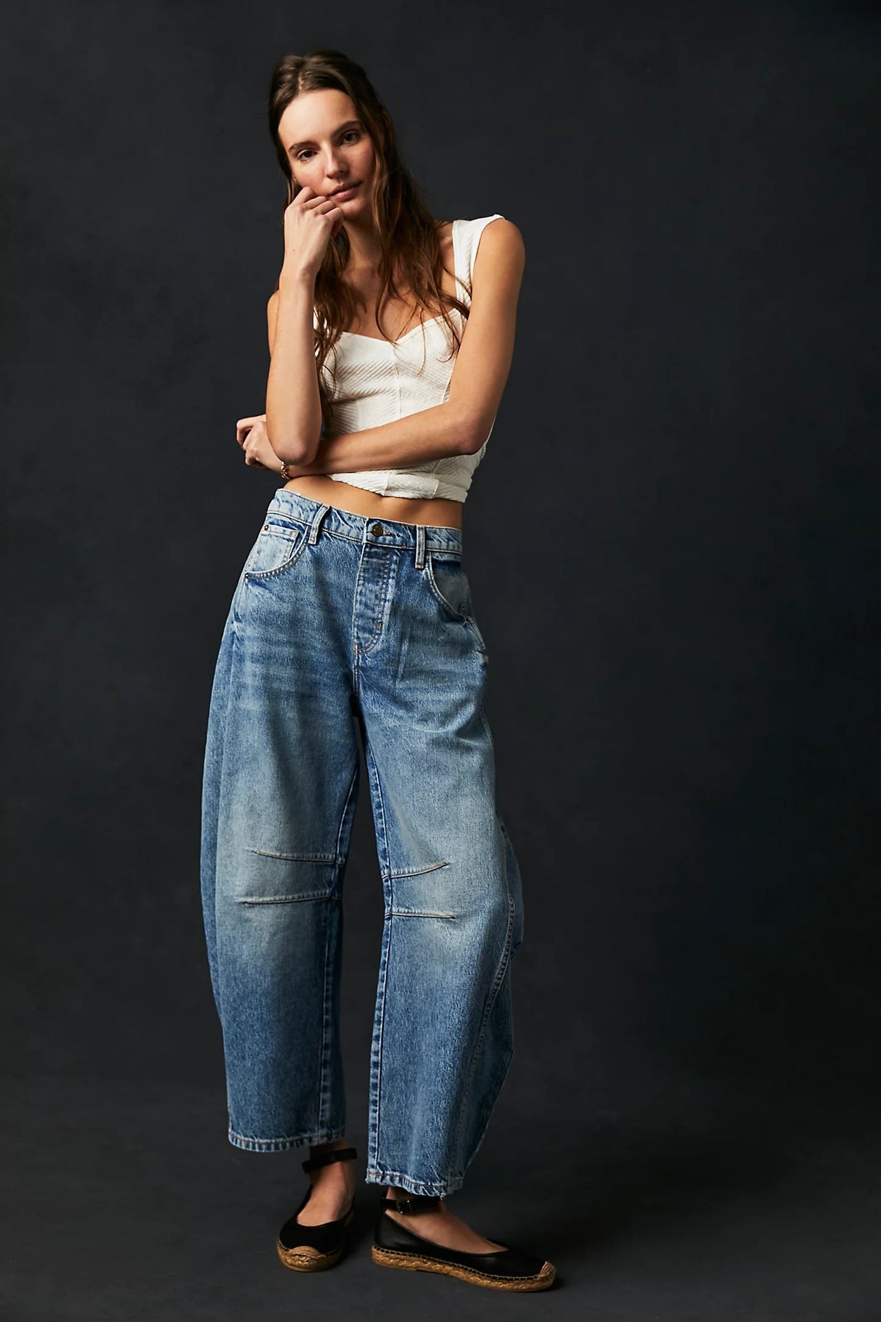 Women's Relaxed Fit Tiered Print Pants berg-feldt