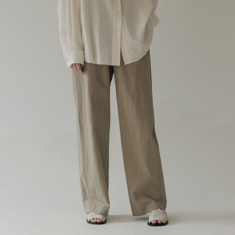 Bequeme Damenhose mit weitem Schnitt und komfortablem Bund von berg-feldt