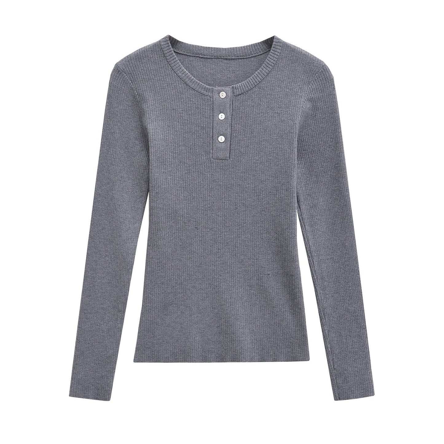 Women's Long-Sleeve Henley Shirt berg-feldt