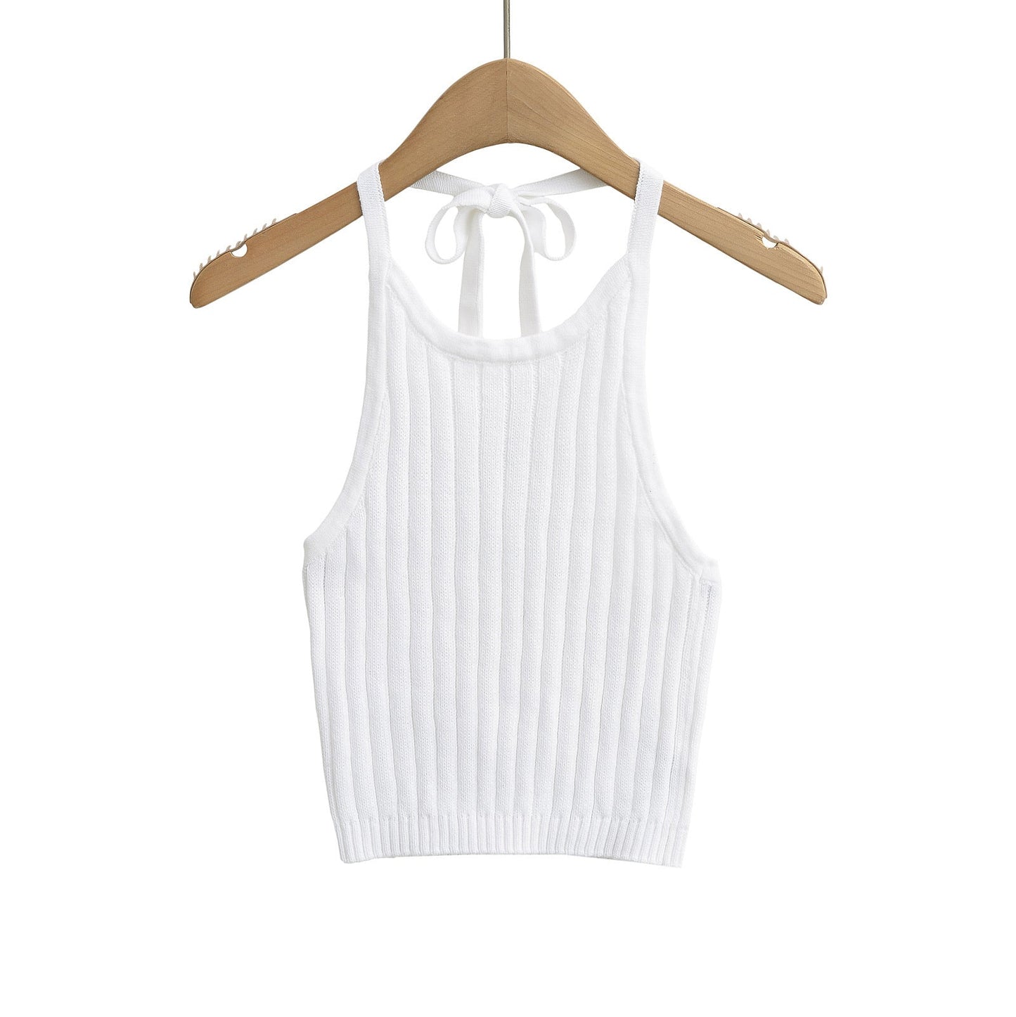Women's Ribbed Halter Crop Top berg-feldt