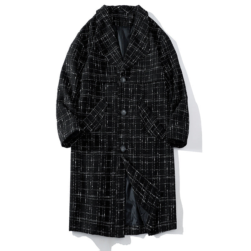 Damen Manteau à carreaux tendance à la coupe élégante Berg-Feldt