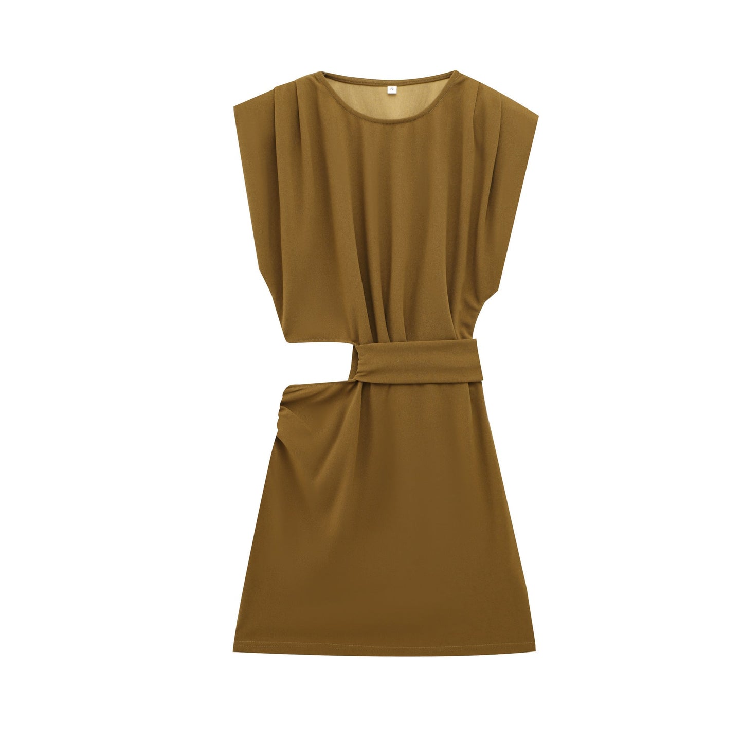 Wickelkleid für Damen, kurz, drapiert, mit Gürtel von berg-feldt