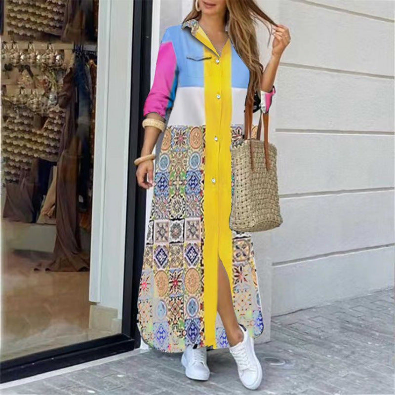 Women's Graphic Print Maxi Dress berg-feldt