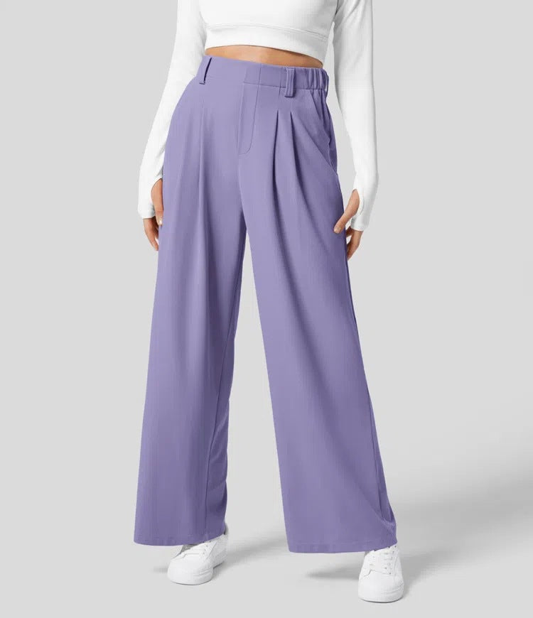 Weite Damen Culottehose mit elastischem Bund von berg-feldt