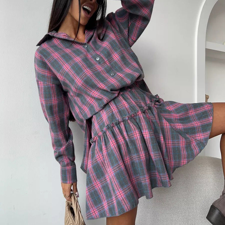 Women's Flannel Shirt Dress berg-feldt