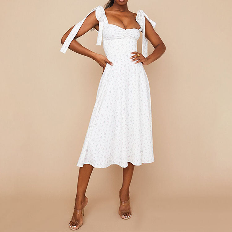 Sommerkleid mit Blumenmuster, hohen Schlitzen von berg-feldt für Damen