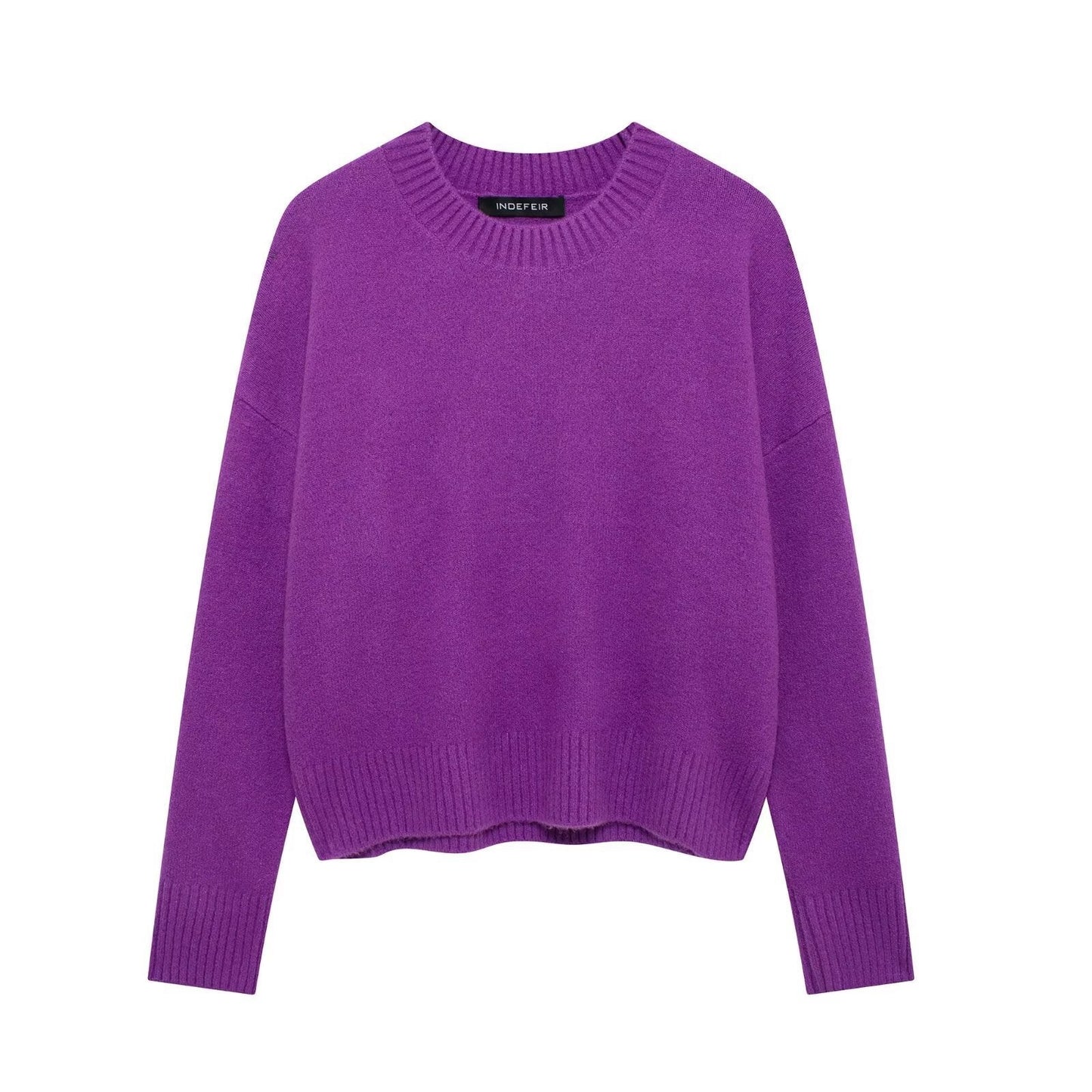 Women's Classic Ribbed Knit Sweater berg-feldt