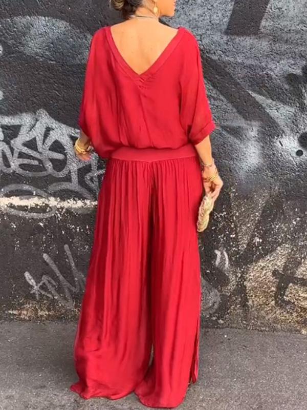 Weitbeiniger Damen Jumpsuit, Relaxed Fit von berg-feldt