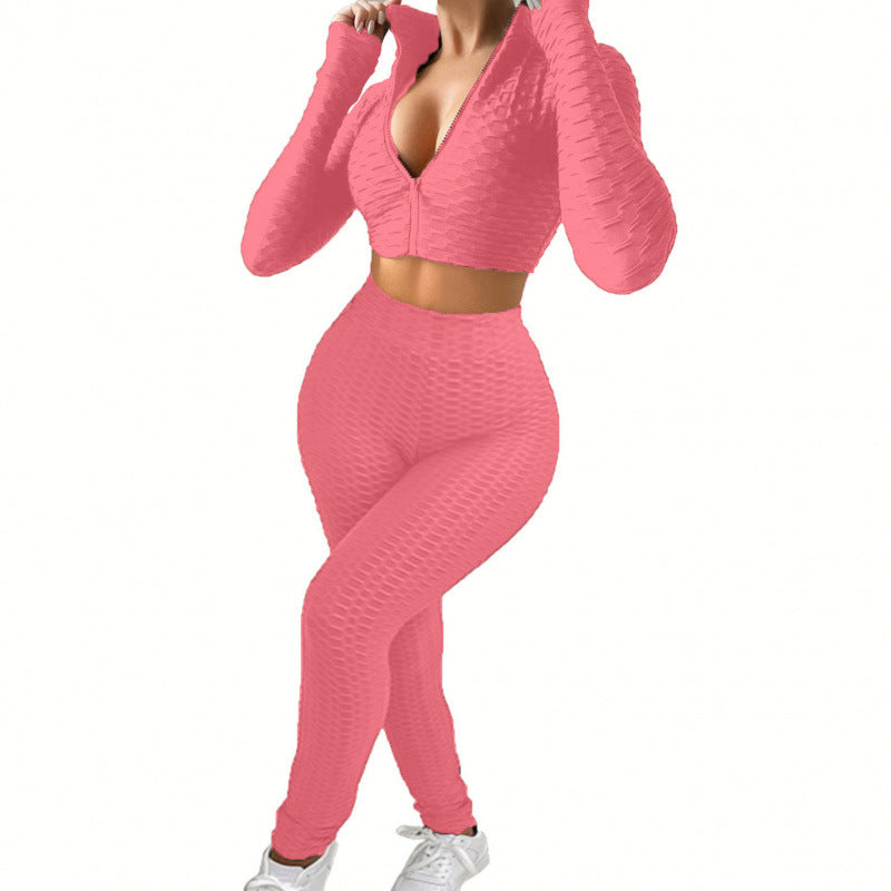 Women's Textured Activewear Set berg-feldt