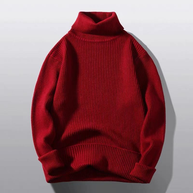 Women's fashionable turtleneck sweater in soft knit Berg-Feldt