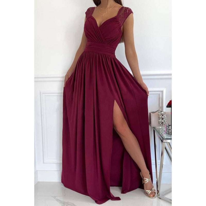 Berg-Feldt : Robes longues élégantes avec dentelle pour femme