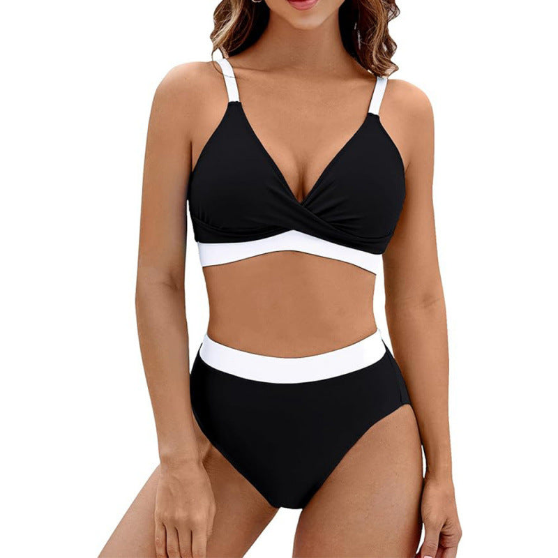 Wickel-Bikini für Damen mit hohem Beinausschnitt von berg-feldt