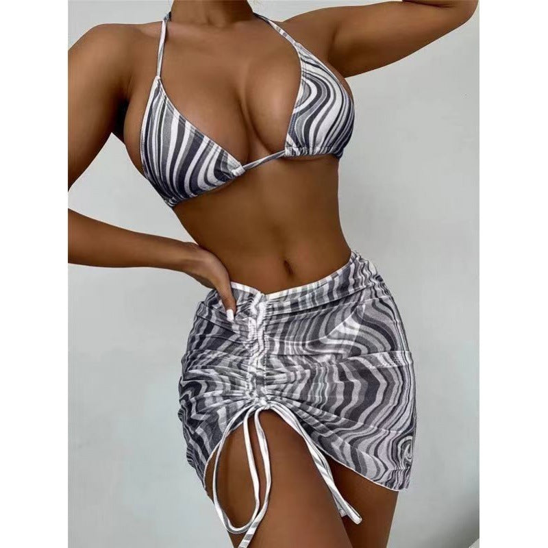Ensemble bikini femme berg-feldt avec laçage élégant et découpes tendance